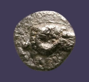 Archaios | Troas KEBREN Hemiobol Rams Kopf / Vierteilig Inkuse | 60,15 - Bild 1 von 3