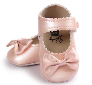 Newborn Baby Girl Spanish Style Patent First Crib Shoes Infant Mary Jane Shoes 