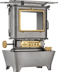 Camping Oil Lantern, Portable Stove for Outdoor Lighting Cooking Warming, Stainl - Picture 1 of 9