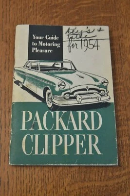 Packard Clipper 1954 de colección manual del propietario guía más extras Foto 1 de 4