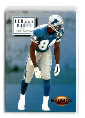 1994-SkyBox Premium-#52-Herman Moore-Detroit Lions - Image 1 of 2