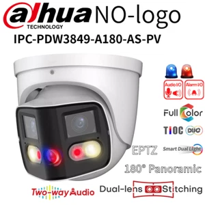 VALUCAM 8MP Panoramic IP Camera 1 Smart PSS Lite DSS DMSS 180° Sound Light Alarm - Picture 1 of 16