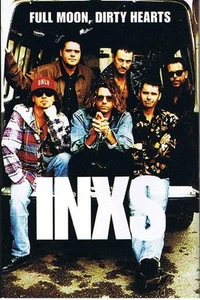 INXS - Full Moon, Dirty Hearts (Cassette, Album) I-MINT-SEALED- NEW-SIGILLATA - Foto 1 di 1