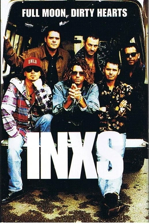 INXS - Full Moon, Dirty Hearts (Cassette, Album) I-MINT-SEALED- NEW-SIGILLATA - Immagine 1 di 1