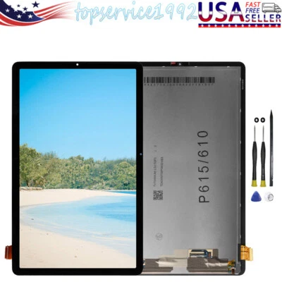 Repuesto Pantalla Táctil LCD Para Samsung Galaxy Tab S6 Lite 10.4 SM-P610 P615 Foto 1 de 4