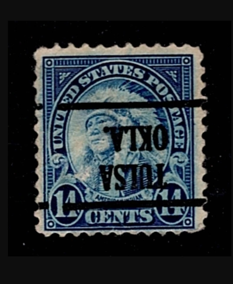 🔥'Error - Rare' United states, Scott 565, Inverted overprint W/cert - Image 1 of 3