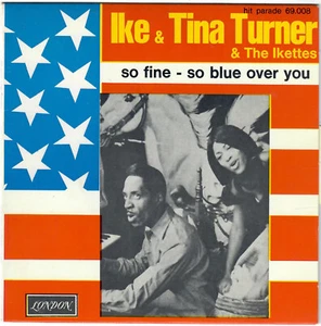  IKE & TINA TURNER THE IKETTES  So fine So blue over you 1968 SP London R&B Soul - Photo 1/4