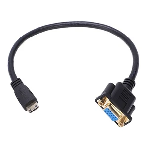 Zu Vga M / F Kabel Adapter Konverter 0, 1Ft E6C57024 - Afbeelding 1 van 8