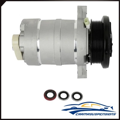 A/C AC Compressor w/ Clutch For Cadillac Eldorado Fleetwood Seville 1989-1992 - Изображение 1 из 4