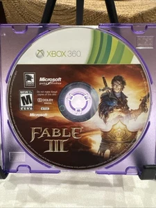 Fable 3 III (Microsoft Xbox 360) ¡Solo disco! ¡COMO NUEVO! ¡Funciona muy bien! ¡Envío GRATIS! - Imagen 1 de 4