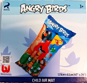 NEW IN BOX Rovio Angry Birds Child Air Mat SIZE 47"X24" - Picture 1 of 1