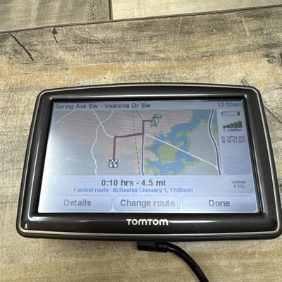 TomTom XL GPS Unit 310 N14644 With Charging Cord WORKS - Image 1 of 4
