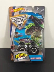 Grave Digger Hot Wheels Monster Jam Monster Mutants New In Box - Picture 1 of 14