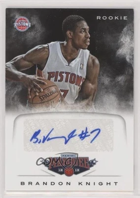 2012-13 Panini Marquee Rookie Signatures Brandon Knight #9 Auto RC - Image 1 of 2
