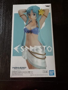 Sword Art Online Espresto Jewelry Materials Swimsuit Asuna Figure Anime New - Picture 1 of 8