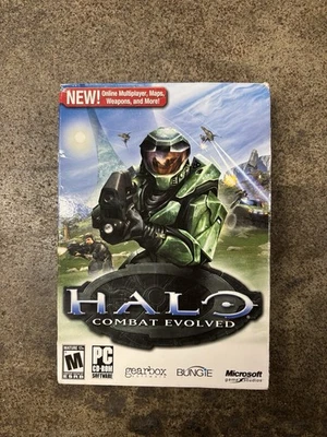 HALO COMBAT EVOLVED PC GAME, First Edition original, rare collectible - Image 1 of 4