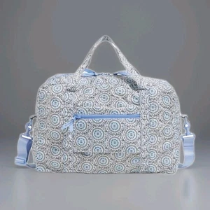 Vera Bradley Packable Travel Bag Mini Sketched Medallion Duffel - Picture 1 of 3