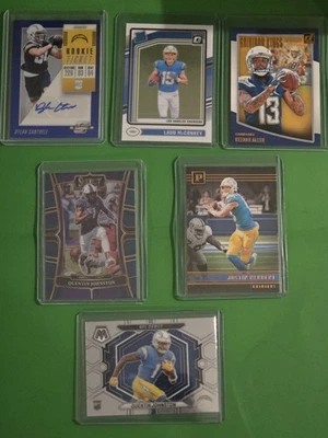 San Diego Chargers Justin Herbert,Quentin Johnson,Keenan Allen, Dylan... - Image 1 of 4