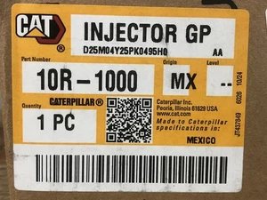 Caterpillar 10R-1000 Diesel Fuel Injector - Picture 1 of 10