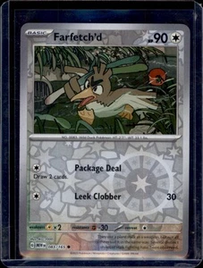 Farfetch'd SV: Scarlet & Violet 151 Pokémon #083/165 Reverse Holo NM+ - Picture 1 of 2