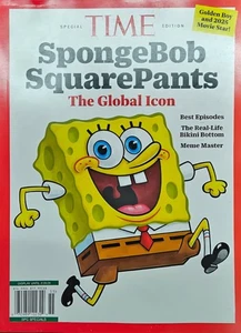 SPONGEBOB SQUARE PANTS - TIME MAGAZINE SPECIAL - BRAND NEW 2025 - Foto 1 di 1