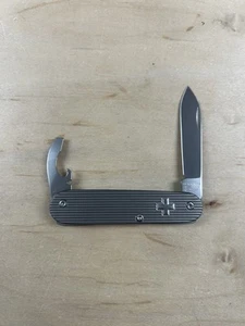 Victorinox Robert Lessard (Sak Modder) Custom 84mm Single Layer Build -Ti Scales - Picture 1 of 14