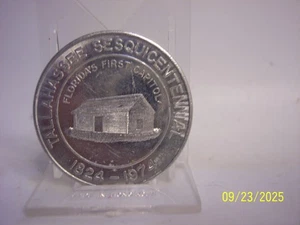 SPRINGTIME TALLAHASSEE 1974 SESQUICENTENNAL 1824-1974 CHALLENGE COIN - Picture 1 of 2