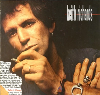 Keith Richards - Talk Is Cheap LP 1988 Virgin VG+/VG+ - Image 1 of 4