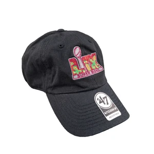 47 Brand One Size Black Adjustable Cap Superbowl LIX - Bild 1 von 8