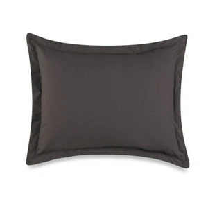 Smoothweave Tailored European Pillow Sham in Grey - Picture 1 of 1