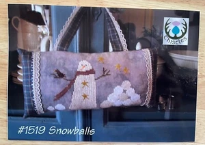 Thistles ~ Snowballs Cross Stitch Pattern #1519 Designed By Liezbeth Gottachall - Picture 1 of 4