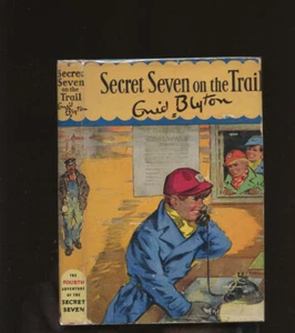 Blyton, Enid: Secret Seven #4: . . . on the Trail HB/DJ 1st/Early UK - Picture 1 of 5