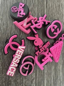 Hot Pink croc Charms - Picture 1 of 1