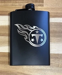 Tennessee Titans 8 oz. Black Flask (NEW) - Picture 1 of 1