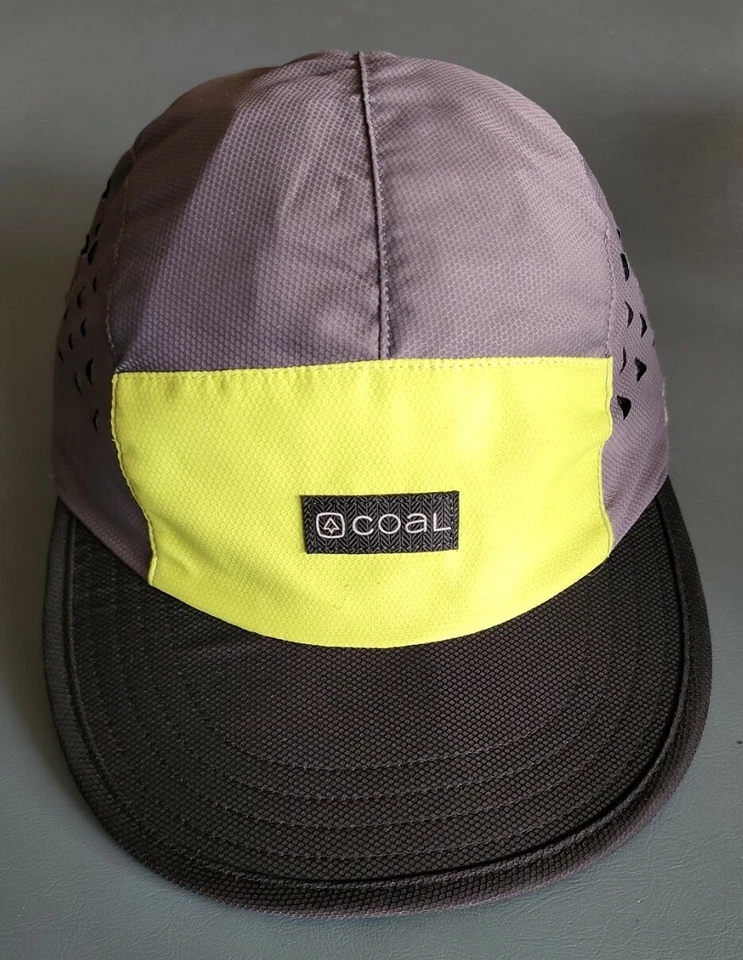 COAL 头饰 SPF50 平边低轮廓吸湿排汗 The Bridger 帽子 全新 — 第 1/4 张图片