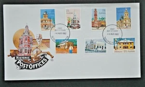 Australia Historic Post Offices FDC 4/8/82 - Picture 1 of 2