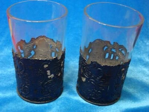 ANTIGUO SOPORTE DE VIDRIO MAUSER PLATA ESTERLINA ESTILO CONTINENTAL CON CRISTALES - Imagen 1 de 12