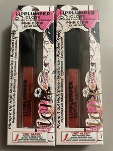 Menge 2 (zwei) Ioni Pink Glow Eclat Rose Lippen praller Glanz Heißwarnung würzige Hitze - Bild 1 von 2