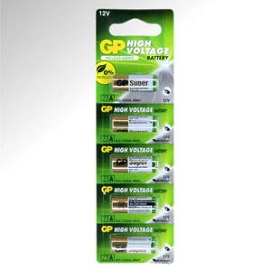 5 GP Batteries 12 Volt Typ 23A Alkaline L1028 23AE A23S LRV08 A23G Batterie MS21 - Bild 1 von 2