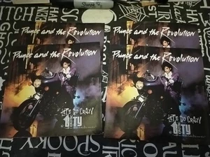 X4 Prince Let's Go Crazy 45 RPM No Records Sleeves Ps 45rpm Art Advertising Ad - Picture 1 of 2