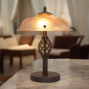 Schöne Art Deco Tischleuchte "ROSE" Tischlampe - Bild 1 von 19
