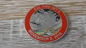 Moneda 5 Hill & Woolsey Fire Challenge equipo de gestión de incidentes CAL Fire IMT 5 - Imagen 1 de 8
