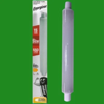 1x 6W LED 284mm Frosted Double Ended Tubular Lamp, S15 Linear Strip Light Bulb - Image 1 of 4