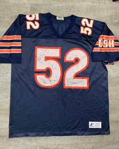 VTG 90s Chicago Bears Bryan Cox #52 Blue Home Jersey Sz XL Logo Athletic NFL - Picture 1 of 10