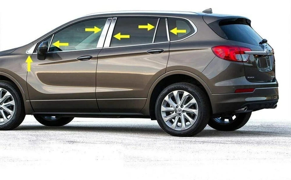 Pillar Post se adapta a Buick Envision 2017-2020 (12 piezas con espejo retrovisor semiovalado) Foto 1 de 1