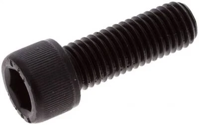 LANDEFELD Zylinderschraube DIN 912, M 12x35, Stahl 12.9 blank (schwarz) D:M 12 L:35mm S:10