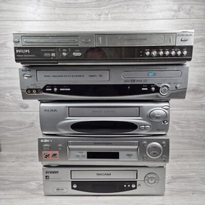 3 Videorecorder Player & 2 DVD/VRC Kombiplayer ungetestet Kabel geschnitten Philips 3320v, Sony - Bild 1 von 7