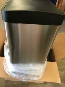 Stainless Steel Pedal Recycling Bin with Lids for Kitchen Waste (Sealed Return) - Picture 1 of 42