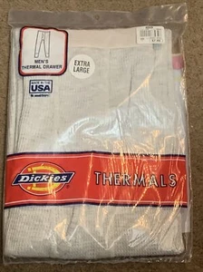 DICKIES Thermals Natural XL NOS Vtg - Picture 1 of 2