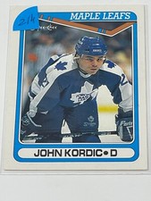 John Kordic- O-Pee-Chee 90 Hockey Defense Toronto Maple Leafs Mint, #401 (#214)